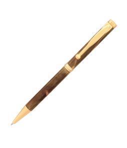 Slimline Economy Satin Gold Pen Kits
