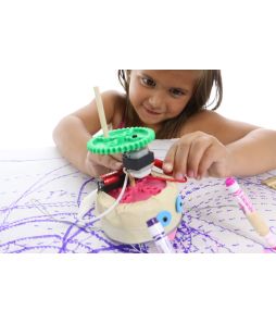 Wiggle-Bots - Doodling, Scribbling, Drawing, Racing Bots - SUPER PACK - 10/pkg- Cat# 9T-182456