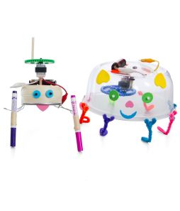 Wiggle-Bots - Doodling, Scribbling, Drawing, Racing Bots - REGULAR PACK 10/pkg - Cat# 9T-182457
