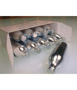 C02 Seltzer Cartridges 8g 100 pcs BULK Cat# 19-54-1018