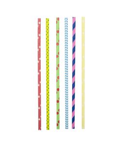 Flexible Paper Straws - 20/pkg - Cat# 19-1022LGF