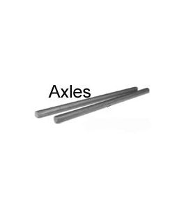 Axles - 2" x 1/8" - 2/pkg - Cat# 19-1523