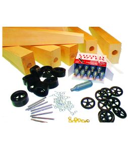 CO2 Dragster 50 Student Class Pack with Balsa Blanks