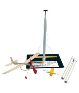 Rubber Band Plane Powered Pole - Cat# 19-FF-545