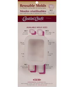 Casting Resin Mould 2" x 1 1/2"  x 1" Deep - Cat# 52-43834