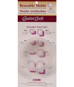Casting Resin Mould 2 3/8"  x 1 1/8" Deep - Cat# 52-43850