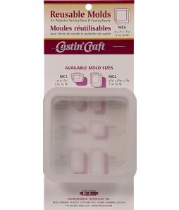 Casting Resin Mould  3" x 3" x 1 1/16" Deep- Cat# 52-43885