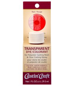 Transparent Dye Red 1oz - Cat# 52-46426