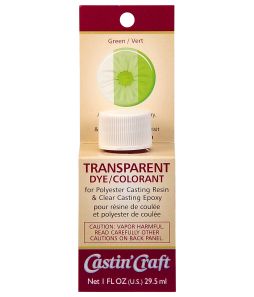 Transparent Dye Green 1oz - Cat# 52-46469