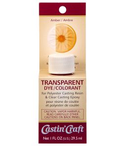 Transparent Dye Amber 1oz - Cat# 52-46493