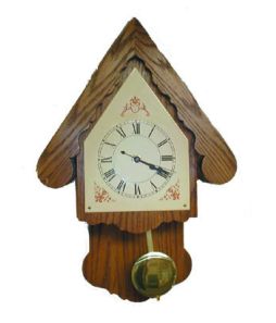 The Swiss Cottage Clock - Cat# 70-1428-HK