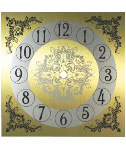 Square Dial 7 1/4" Arabic Fancy