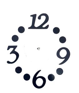 Large Black Numerals