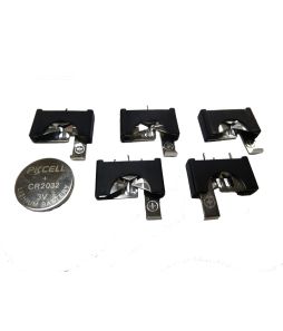 3V Coin Cell Holders - 5/pkg - Cat# 70-3216HLD