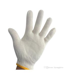 Student Cotton Working Gloves w/ Polka Dots - 12 pairs -Cat# 70-3416-00