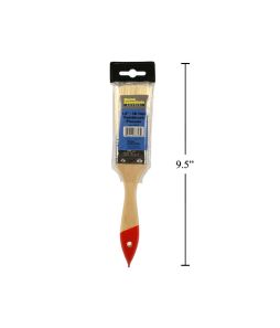 H.E., 1.5" Paint Brush w/ Wooden Handle 6/pkg - Cat# 70-3424-00