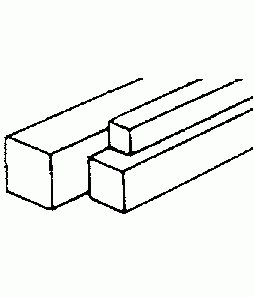 Solid Square Acrylic Rod