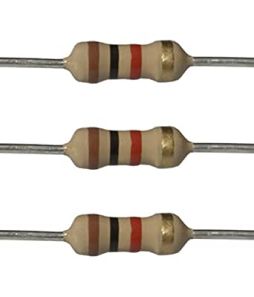 330ohm RESISTORS 1/4W - 10/pkg - Cat# 80-3509-25
