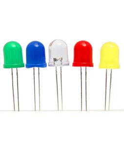 10mm LED's Assorted Colours - 25/pkg - Cat# 80-3514SUB