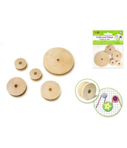 20/30/50mm Pulleys 5/pkg - Cat# 80-3586-00