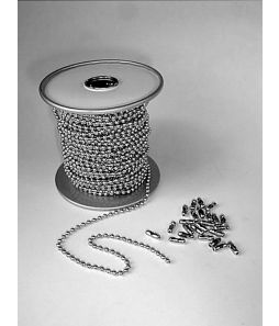 Brass Bulk Bead Chain - 100' spool - Cat# 80-4219-00
