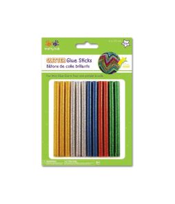 Crafty kids 4" glitter glue sticks - 12/pkg - Cat# 80-480-294