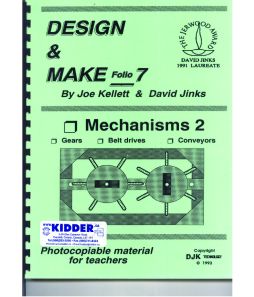 Design & Make Folio 7 - Mechanisms 2: Gears, Belts, Conveyors