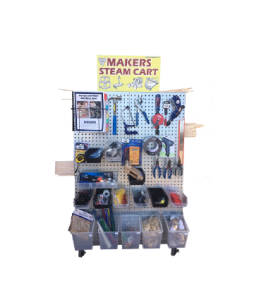 MAKERS STEAM Cart w. Tools & Consumables - Cat# 83-1199M20