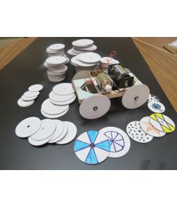 Thick Card Wheels - 63mm - 100/pkg - Cat# 83-1219-00