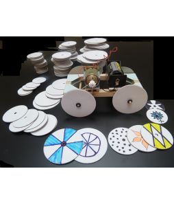 Thick Card Wheels - 25mm - 100/pkg - Cat# 83-1214-00 