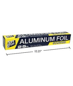 Aluminum Foil 25 ft Roll - Cat# 83-1683-00