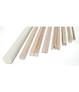 Dowel-Hardwood 3mm (1/8") x 61cm - Cat# 83-2002-02 - 8/pkg