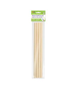 Craftwood 7/16"x12" natural dowel - 4/pkg - Cat# 83-2006716