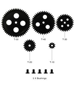 Mixed Gears Packages - 5/pkg - Cat# 80-54-3568