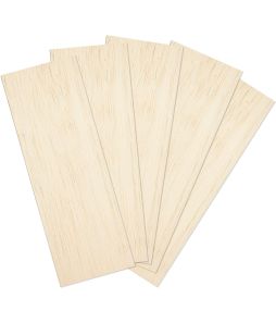 Balsa Wood Sheets - 4" x 18" x 1/8" (3mm) 6/pk - Cat# 83-AW404