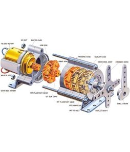 Tamiya 72001 Planetary Gear Box Set - Cat# 9799-72001