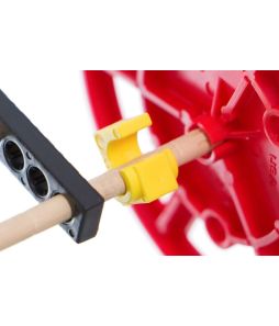 Yellow Stop Clip - 100/pkg - Cat# 9T-182360