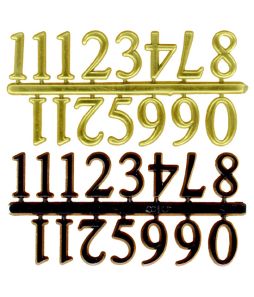 Arabic Clock Numerals - 12 Digit Set
