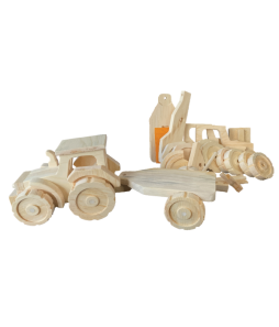 Farm Tractor w/ Flatbed Kit - Cat# BKT07001EA