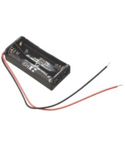 Battery Holders - 2 AA Cell with leads 3V ea - Cat# 70-32-142