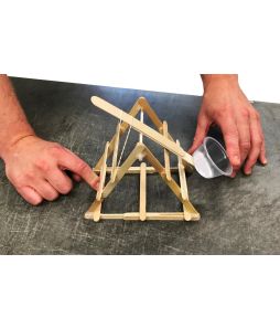 25 Student Popsicle Stick Catapult Kit with Glue - Cat# 83-54CPLTG