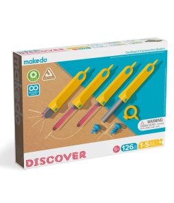 Makedo Discover 126 pc Kit - Cat# MD-A0126