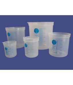 Plastic Beakers Set of 5 