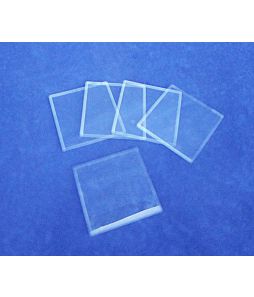 Plastic cover slips 