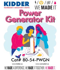 WeMadeIt - Power Generator Kit 30 Student Class Pack - Cat# 80-54-PWGN 
