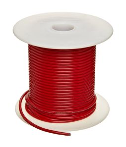 22 AWG Stranded Red Wire - 25' - Cat# 80-3505X00