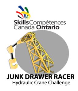 SKILLS Junk Drawer Racer - Hydraulic Crane Challenge - Cat#83-54-1152