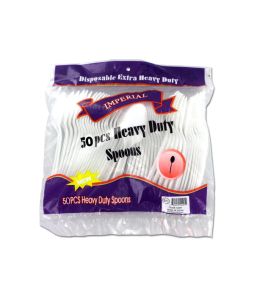 Plastic Spoons - 48/pkg - Cat# 83-1625-00