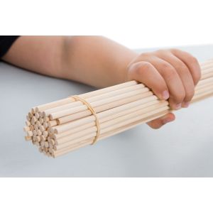 5mm (3/16") doweling 24" long - 56/pkg - Cat# 9T-182335