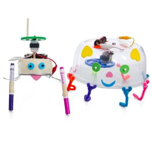 Wiggle-Bots - Doodling, Scribbling, Drawing, Racing Bots - REGULAR PACK 10/pkg - Cat# 9T-182457
